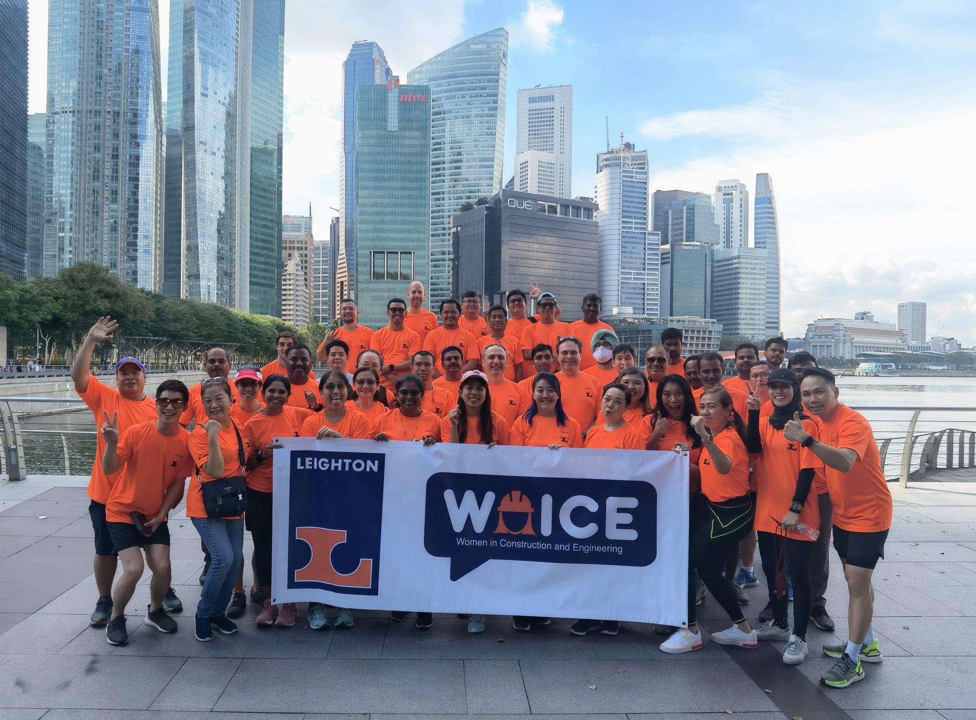 新加坡WOICE团队以慈善开展2023