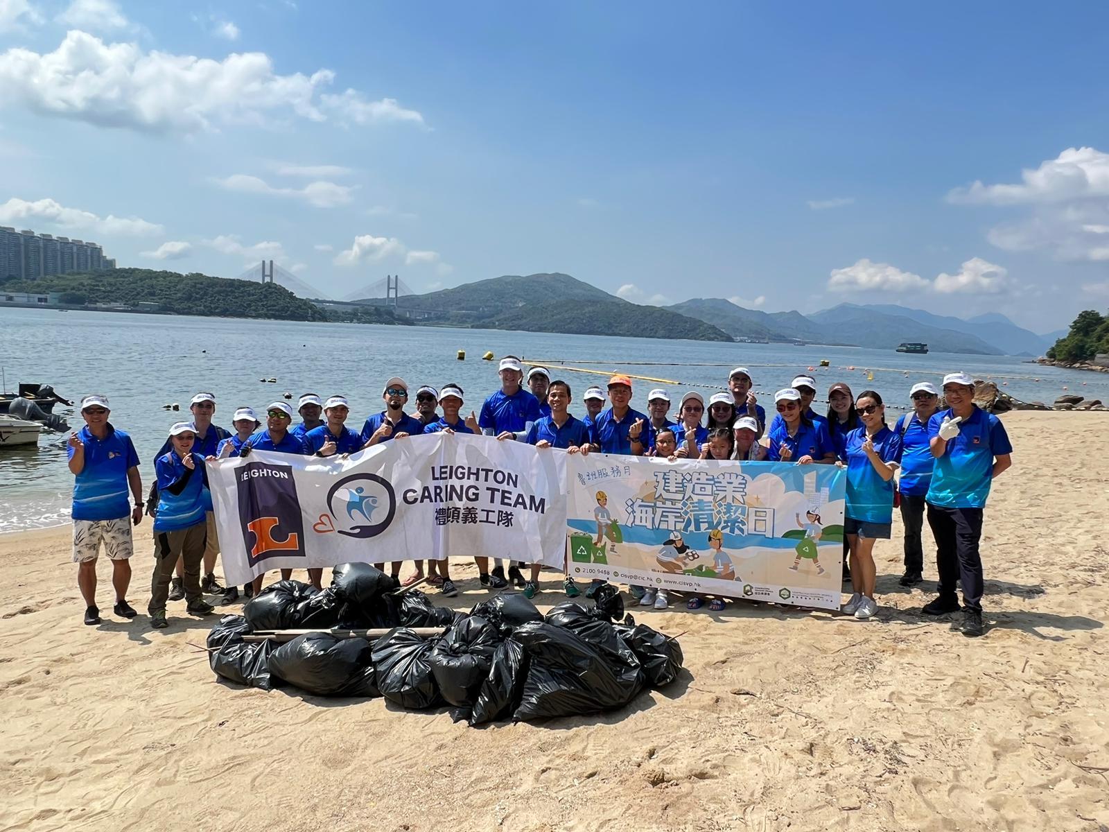 Leighton Asia participated in Shorelines Cleanup Day